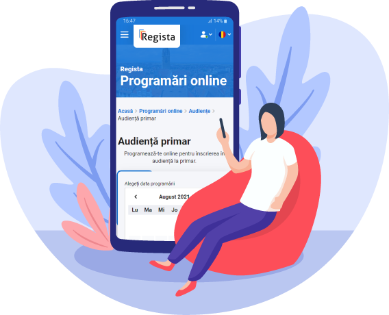 Programeaza-te online prin Regista